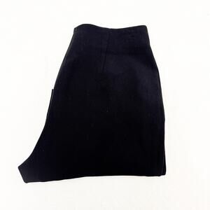 Cinq A Sept 5 a 7 Bow Accent Side Split Black Dress Pant Size 0